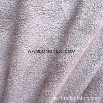 100% Polyester-Mikrofaser-Wildleder-Stoff für Sofa gefärbt